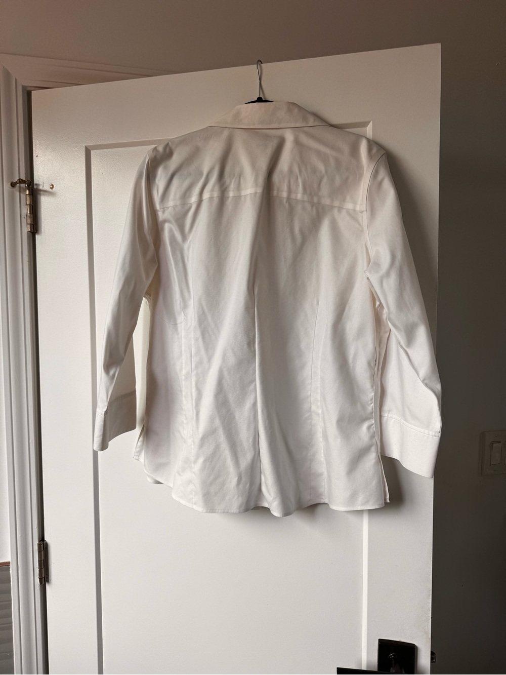Foxcroft White Button-Down Shirt - Picture 3 of 3